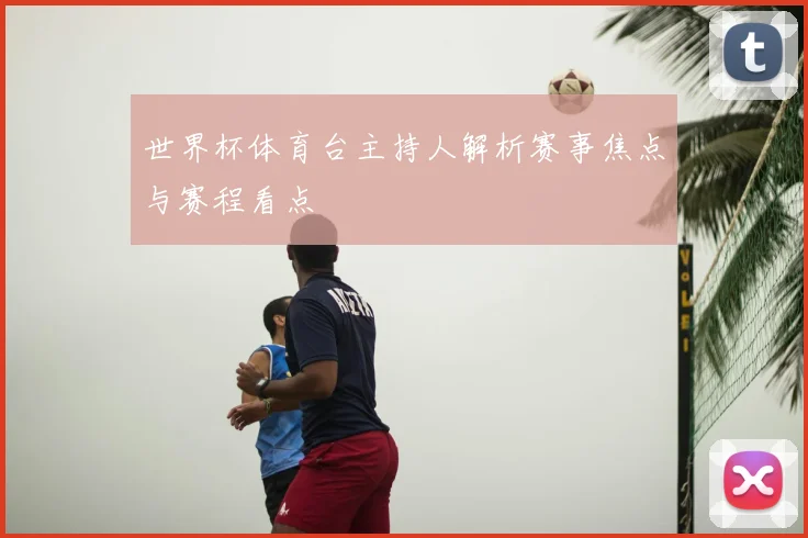 世界杯体育台主持人解析赛事焦点与赛程看点